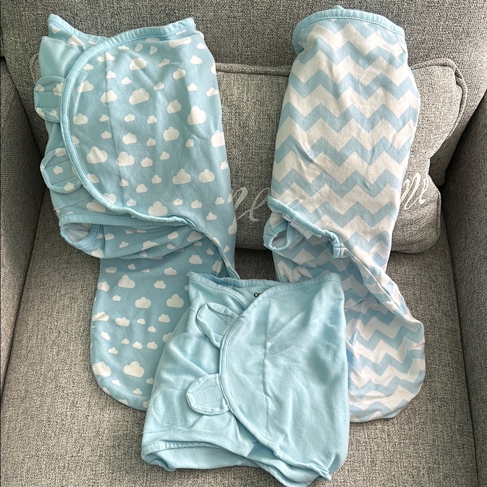 Comfy Cubs Swaddle Set of 3 (0-3 months)